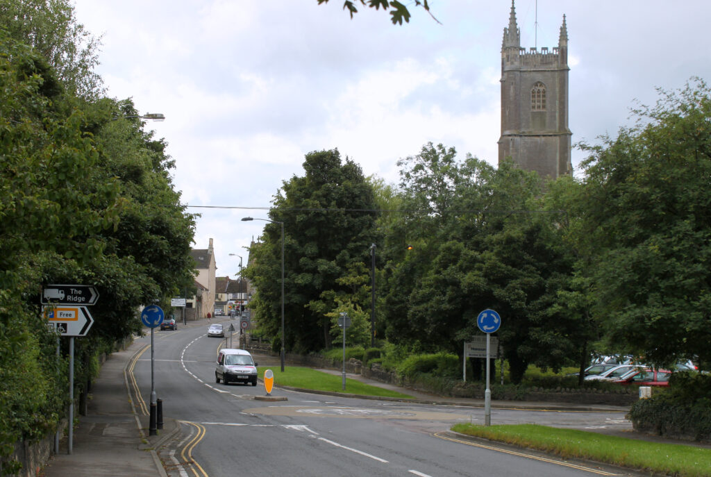 2011 , B4060 arriving at Chipping Sodbury - geograph.org.uk - 2516113.jpg