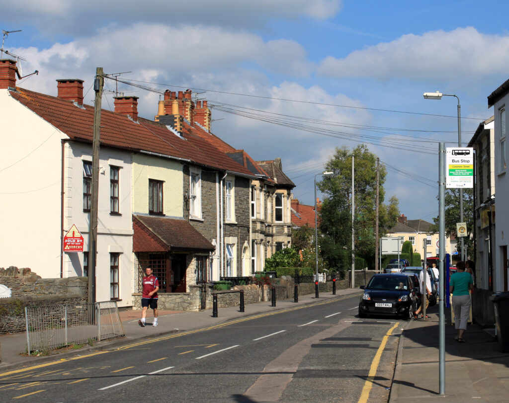 2011 , B4465 Cossham Street, Mangotsfield - geograph.org.uk - 2586396.jpg