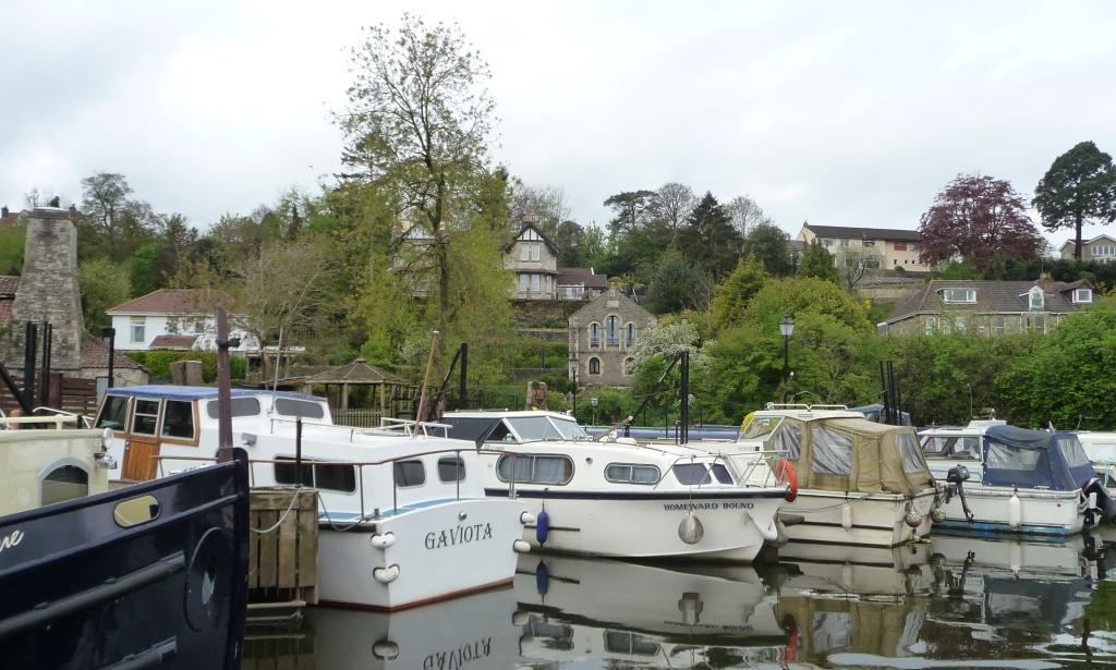 Boats moored at Saltford - geograph.org.uk - 4483890.jpg