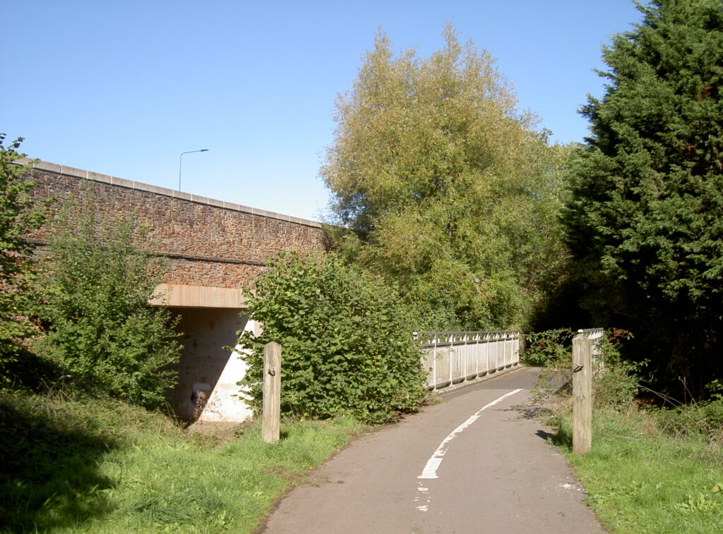 Two bridges over the brook - geograph.org.uk - 5920267.jpg